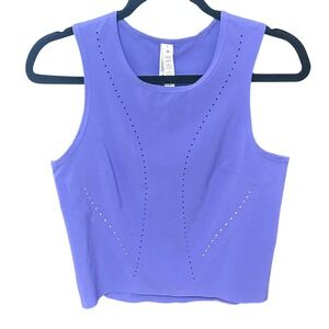 Lululemon Swift Ventilated Running Tank Top‎ Women 4 Purple Lightweight Gym Yoga
